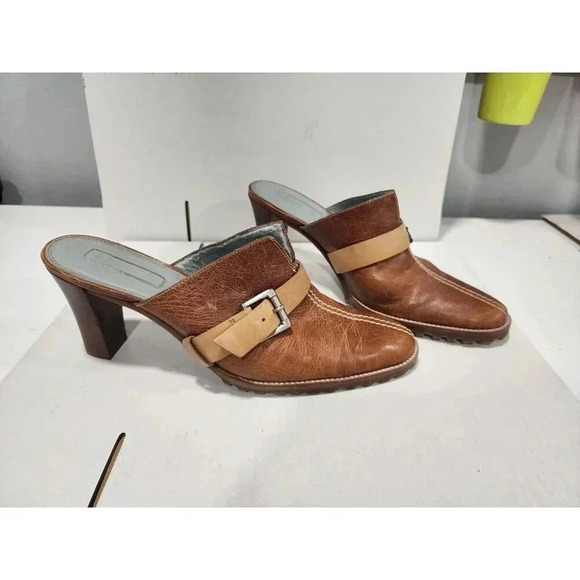 Unisa Shoes - Women’s Unisa Heels 8B Mules Brown Suede Brazil Casual Dress "Susie" 014